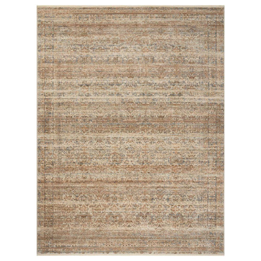 Amber Lewis x Loloi Molly Natural and Denim 2"3" x 3"10" Area Rug, , large