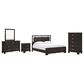 Ashley Covetown 5-Piece Cal King Bedroom Set in Dark Brown, , large