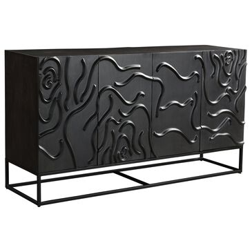 37B Arcadia Inspired Sideboard in Black Gray, , large