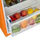 Unique Appliances Classic Retro 7.5 Cu. Ft. Top Freezer Refrigerator in Creamsicle Orange, , large