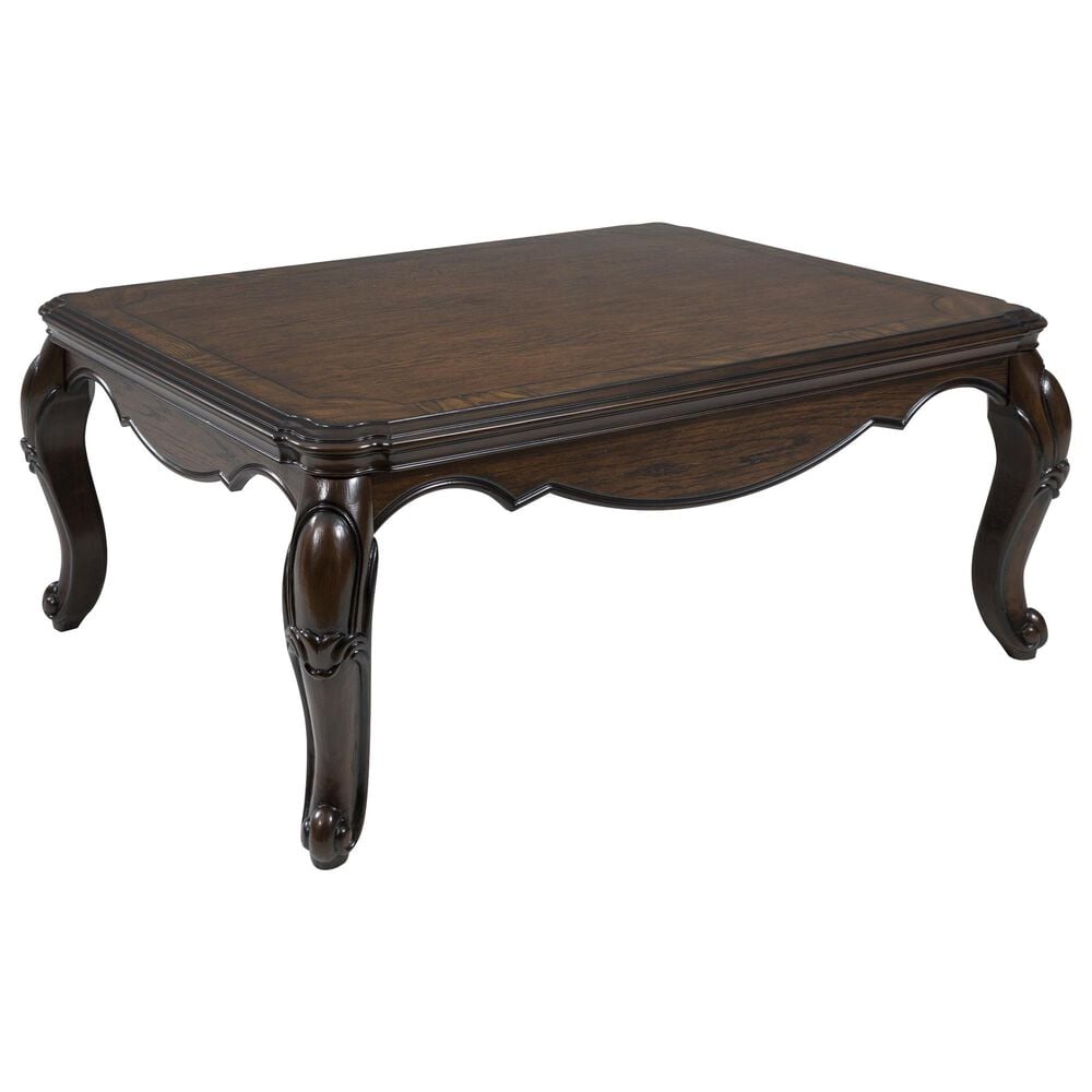 Ashley Maylee Cocktail Table in Dark Brown, , large