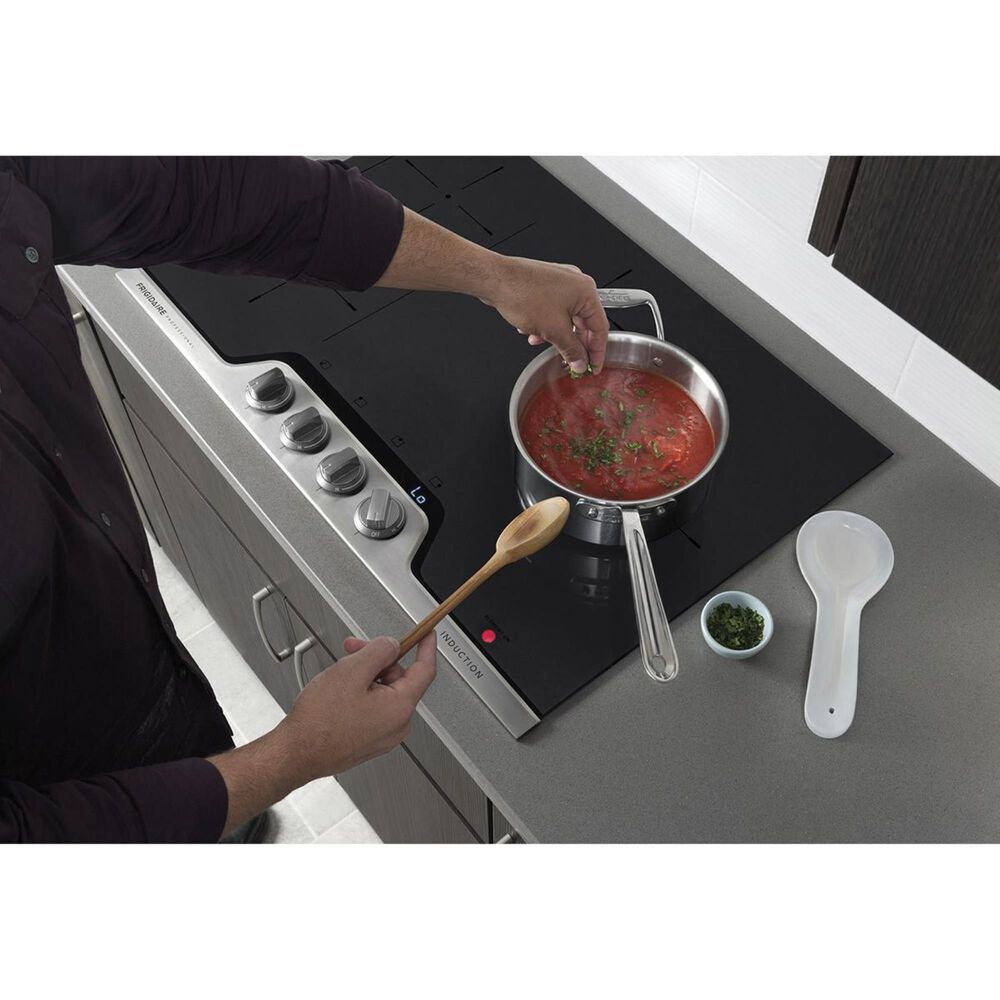 Frigidaire Professional 30&#39;&#39; Induction Cooktop in Black and Stainless Steel, , large