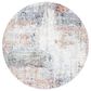 Safavieh Jasmine JSM334A 5"3" Round Ivory and Blue Area Rug, , large