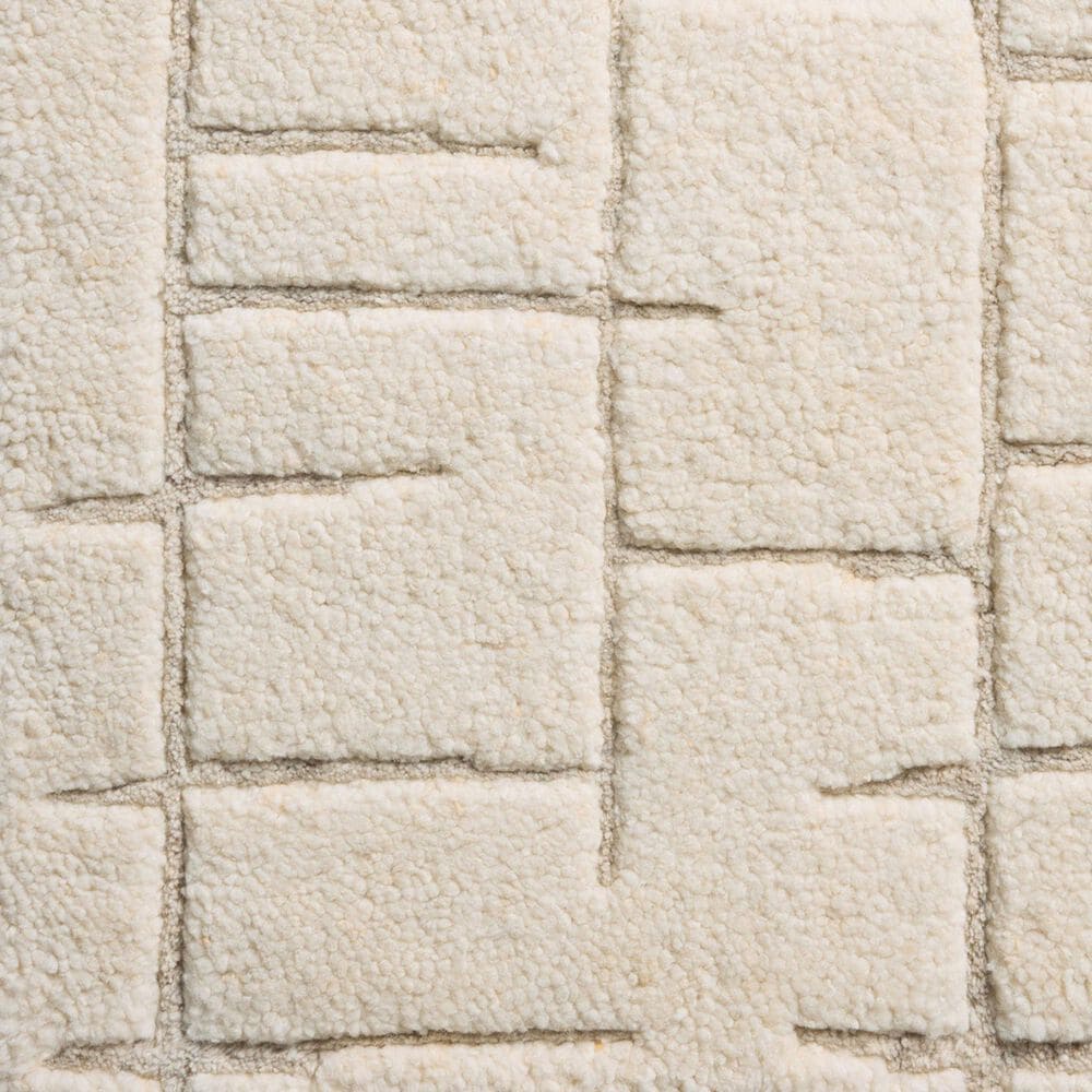Loloi Octavia 4&#39; x 6&#39; Ivory and Stone Area Rug, , large