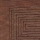 Momeni Simba 3"6" x 5"6" Copper Area Rug, , large
