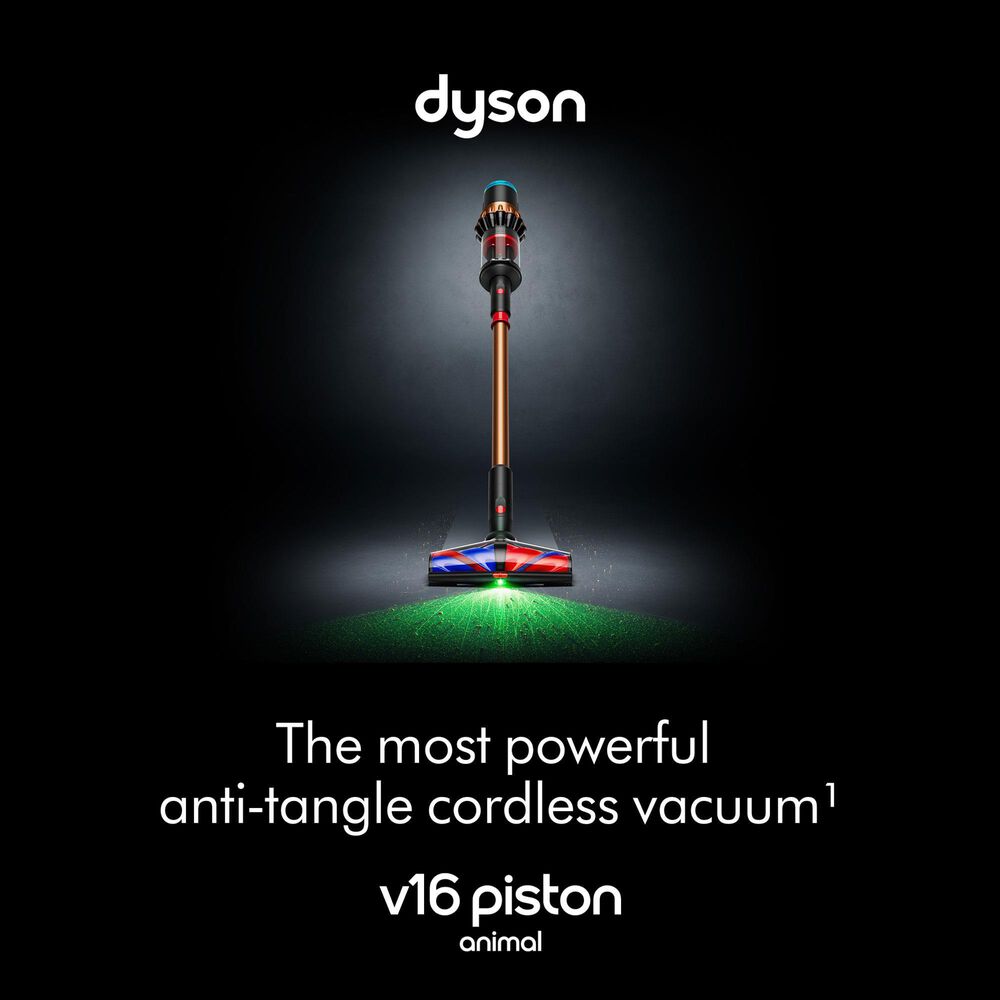 Dyson V16 Piston Animal Cordless Vacuum in Matte Black and Copper, , large