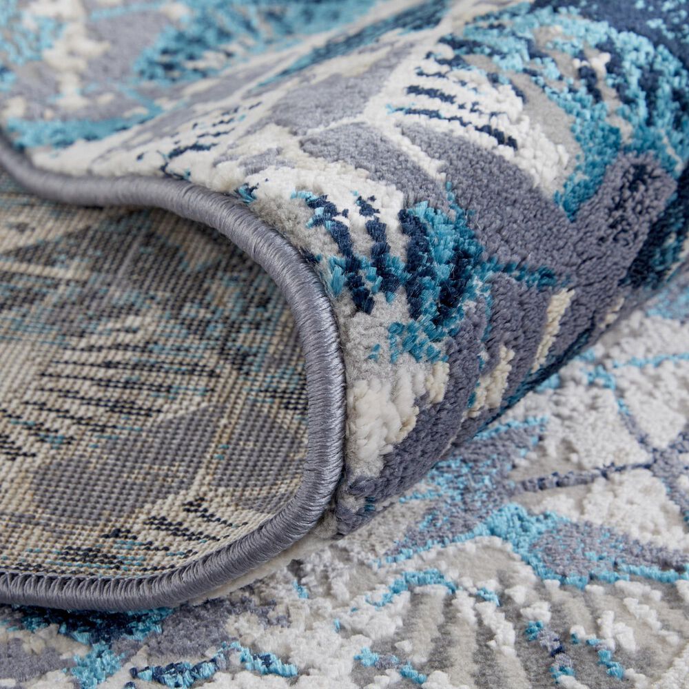 Feizy Indio 3&#39;11&quot; x 6&#39; Blue Area Rug, , large