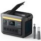 Anker Solix C800X Portable Power Station in Black, , large