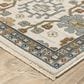 Oriental Weavers Keira Ivory and Multicolor 7"10" x 10"10" Area Rug, , large