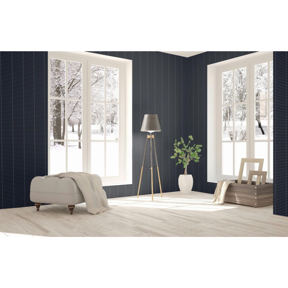 Dal-Tile Color Wheel Navy 12&quot; X 10&quot; Ceramic Mosaic Sheet, , large