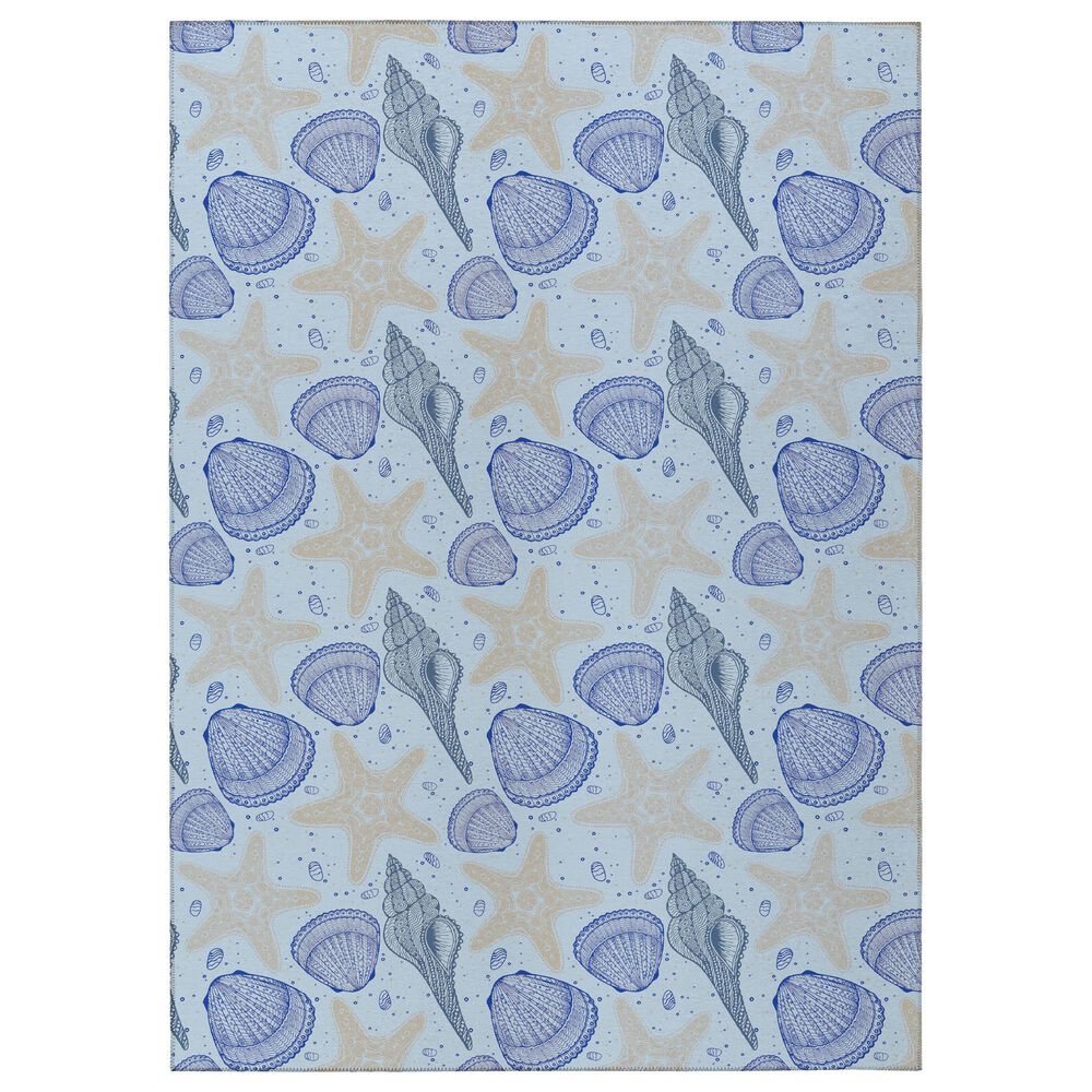 Dalyn Rug Company Seabreeze SZ4 8" Round Sky Area Rug, , large
