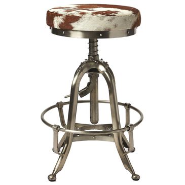Butler Dovan 22" Swivel Bar Stool in Silver, , large