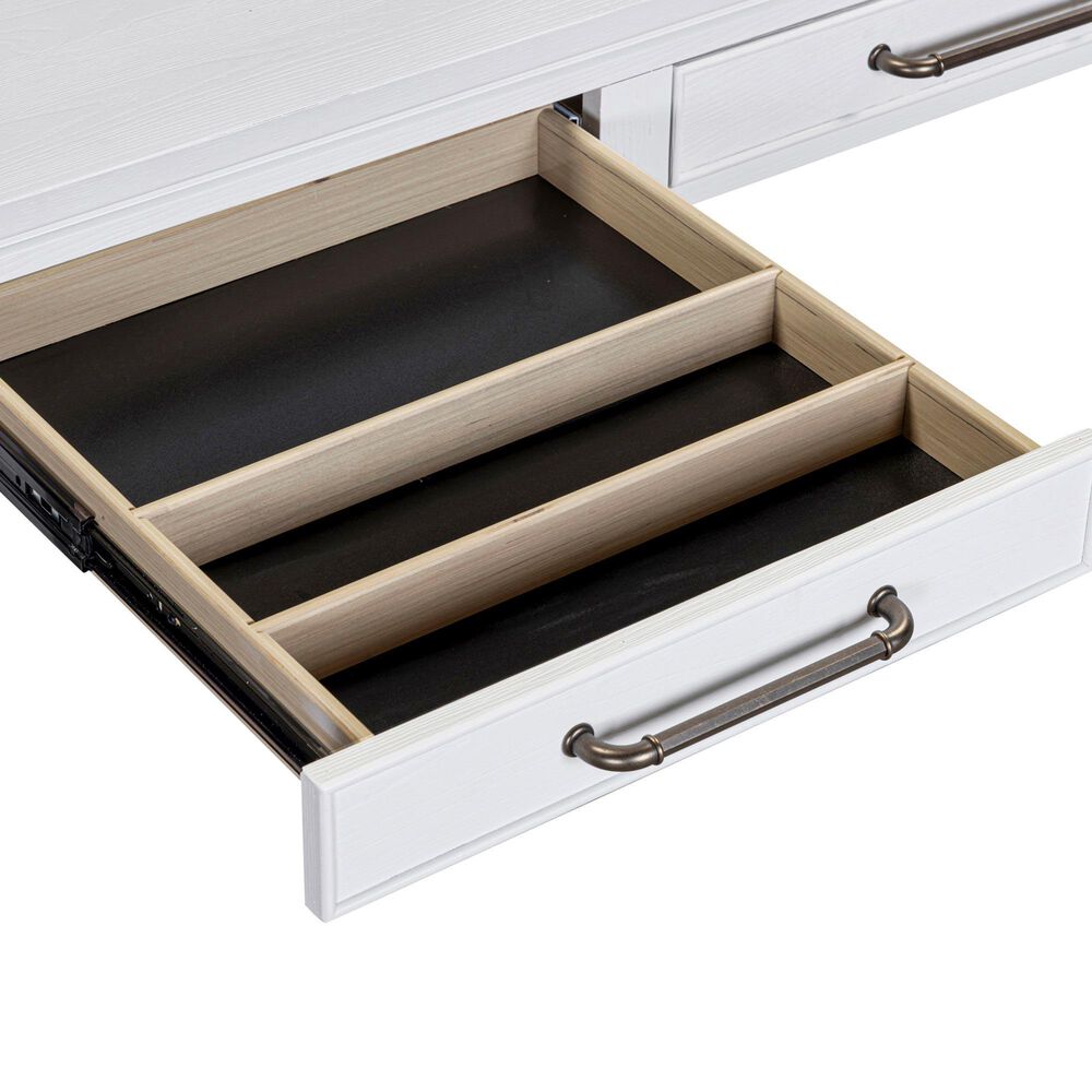Riva Ridge Norah 68" Writing Desk Simply White, , large