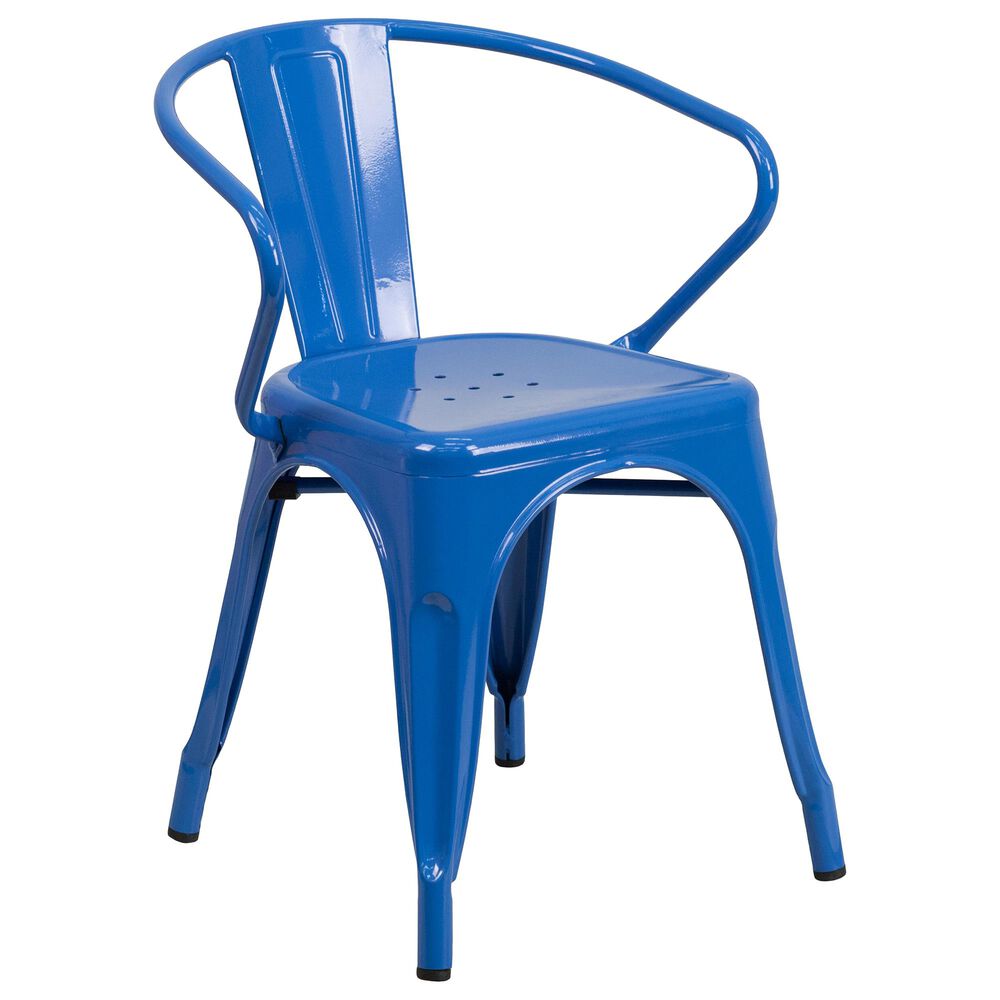 Flash Furniture Arm Chair in Blue, , large