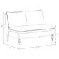 Skyline Furniture Upholstered Loveseat in Twill White, , large