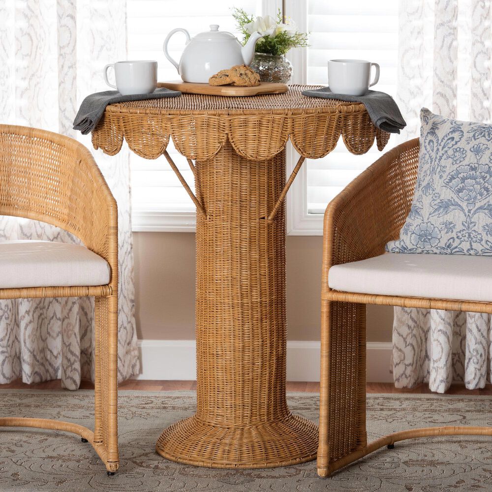 Baxton Studio Pabla End Table in Light Honey, , large
