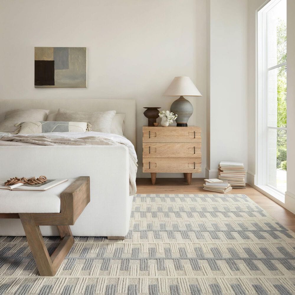 Loloi Harrison 11&#39;6&quot; x 15&#39; Ivory and Slate Area Rug, , large