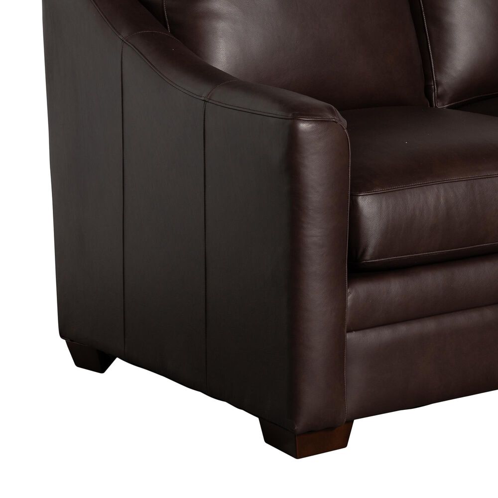 Craftmaster Furniture Corp L9 Stationary Sofa and Loveseat Set in Rich Marsala Brown, , large