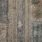 Feizy Elias 5" x 8" Gray and Ivory Area Rug, , large