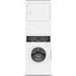 Speed Queen 3.5 Cu. Ft. Washer and 7.0 Cu. Ft. Electric Dryer Stack Laundry in White, , large