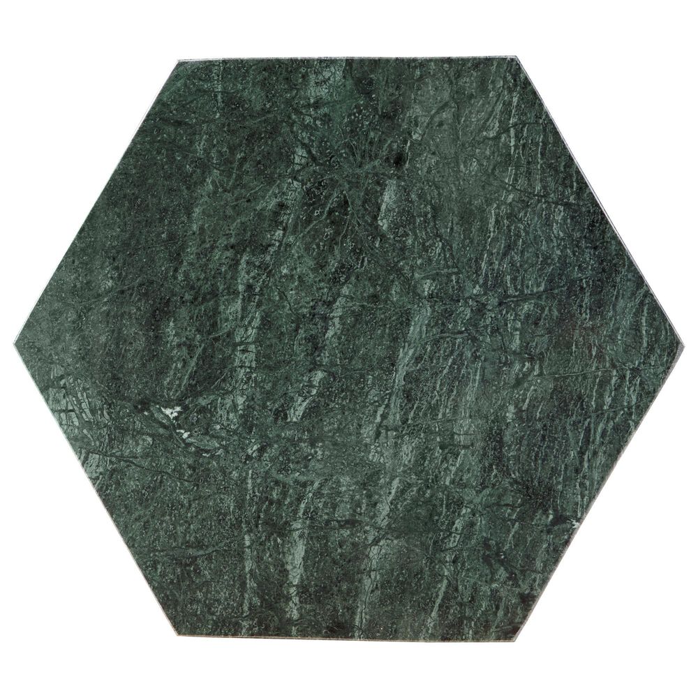 Ashley Engelton Accent Table in Antiqued Gold and Green, , large