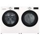 LG 5 Cu. Ft. Smart Front Load Washer and 7.4 Cu. Ft. Electric Dryer Laundry Pair in Alpine White, , large