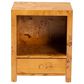 Baxton Studio Camira 1-Drawer Nightstand in Light Mappa Burl, , large