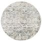 Surya Dresden Taupe, Off-White, Light Gray, Deep Teal, Dusty Sage, Ink Blue and Mustard 7"10" Round Area Rug, , large