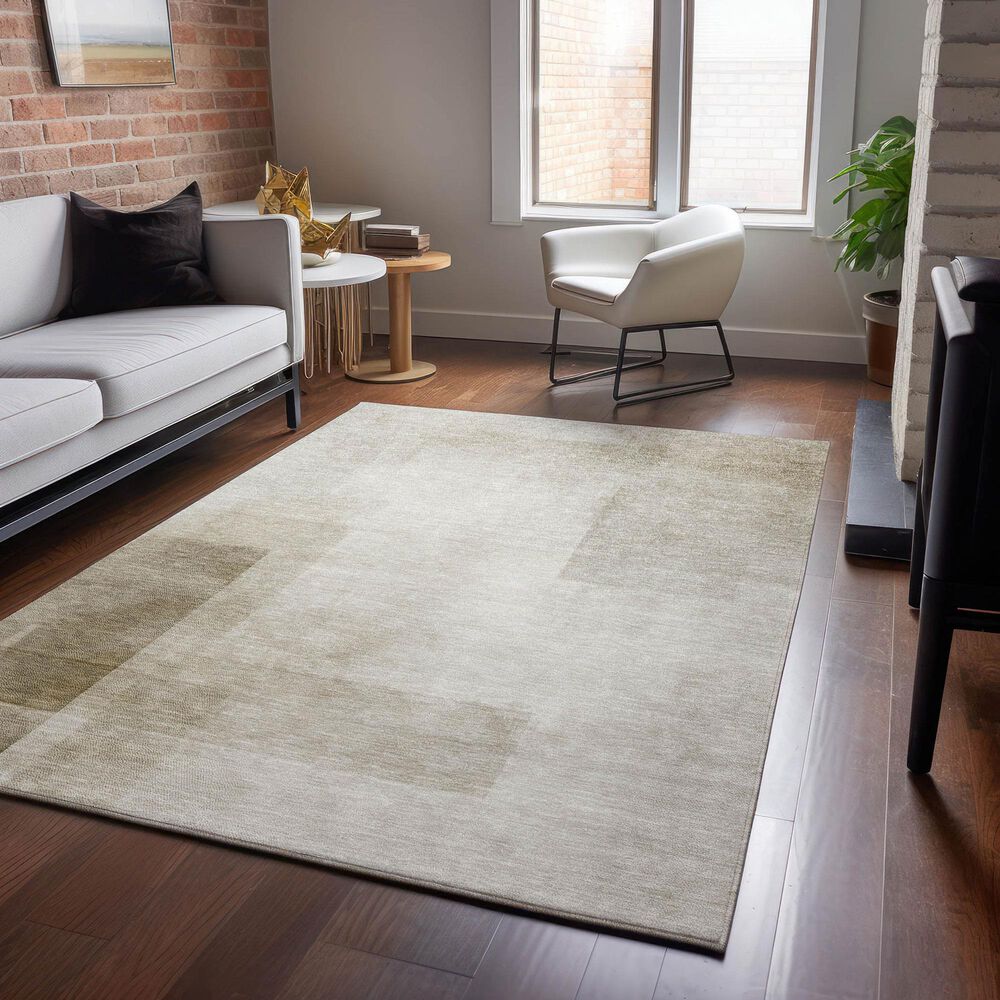 Dalyn Rug Company Pacifica PA5 10&#39; x 14&#39; Khaki Area Rug, , large
