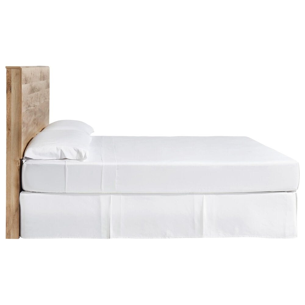 Ashley Hyanna King Panel Headboard in Golden Rustic, , large
