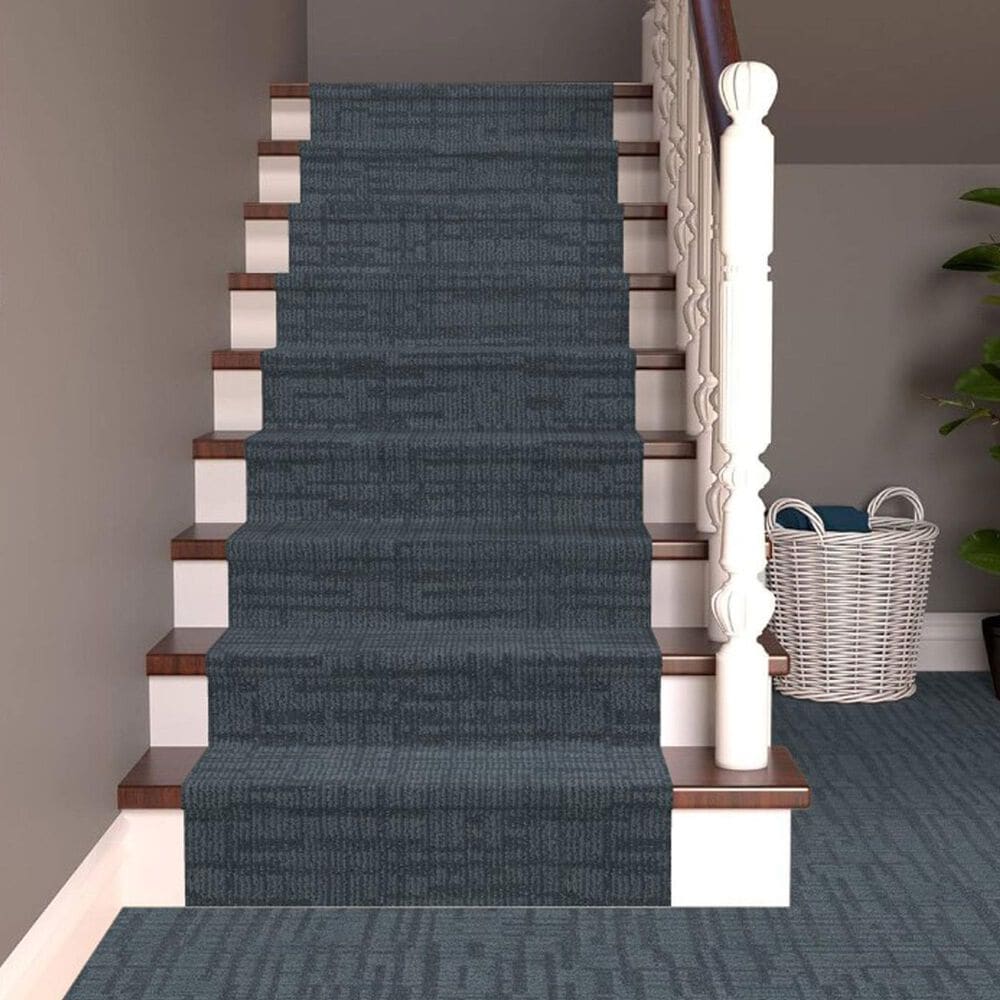 Masland Folklore Carpet in Bluetick, , large