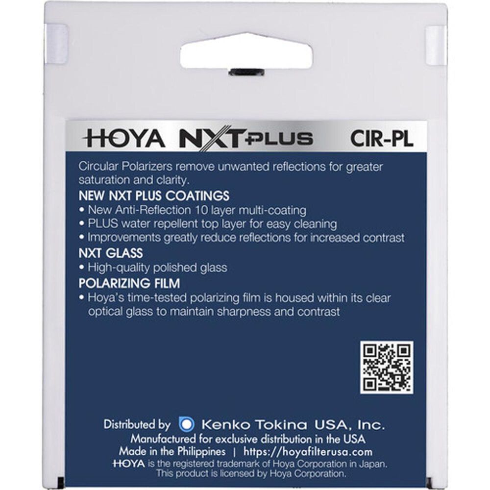 Hoya 37mm NXT Plus Circular Polarizer Filter, , large