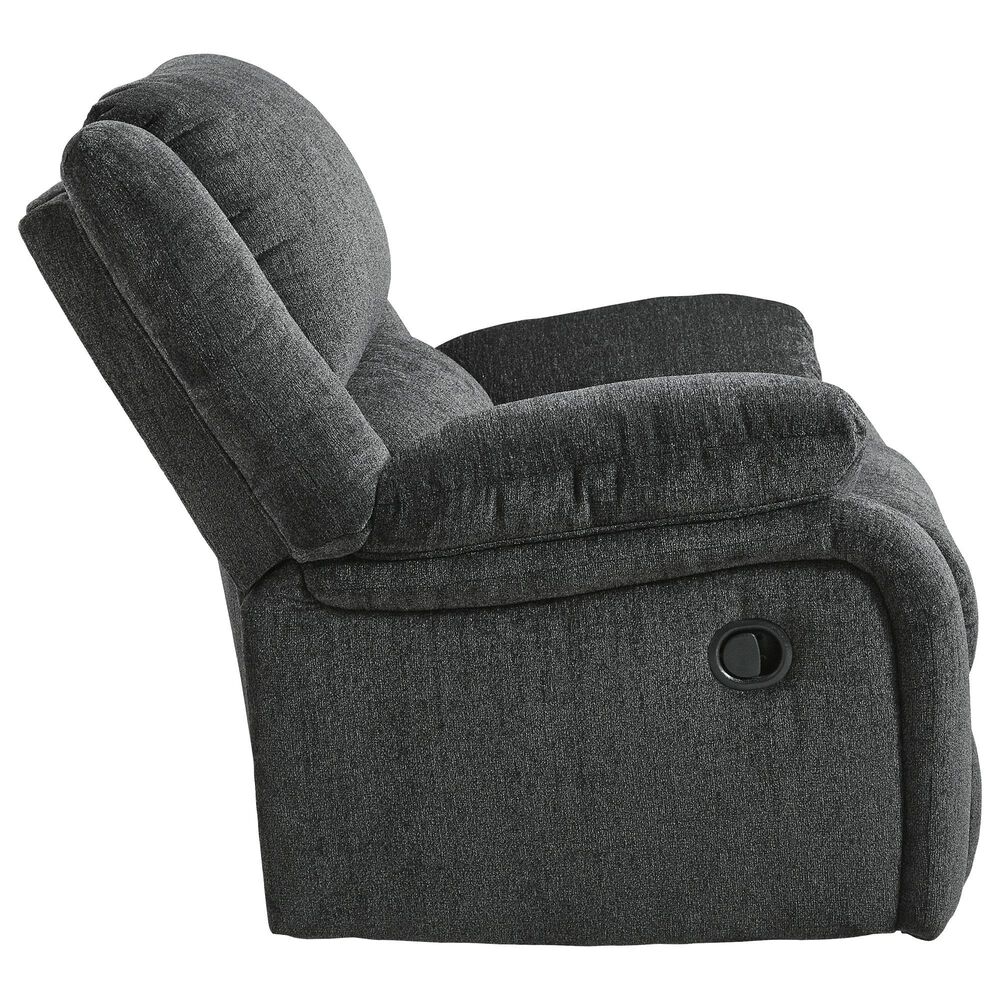 Ashley Draycoll Power Reclining Sofa and Recliner Set in Slate, , large