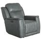Bassett Conover Power Wall Recliner with Power Headrest and Lumbar in Blue, , large