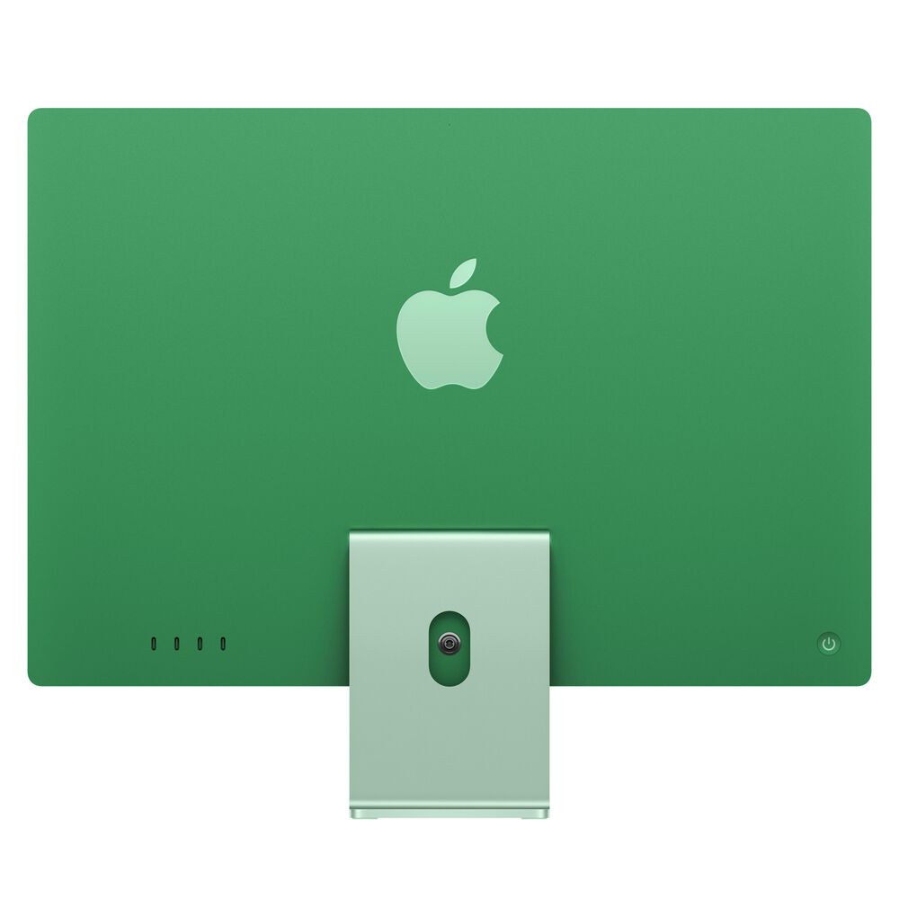 Apple 24-Inch iMac with Retina 4.5K display: Apple M4 Chip with 10-core CPU and 10-core GPU 24GB Unified Memory, 512GB SSD in Green &#40;Latest Model&#41;, , large
