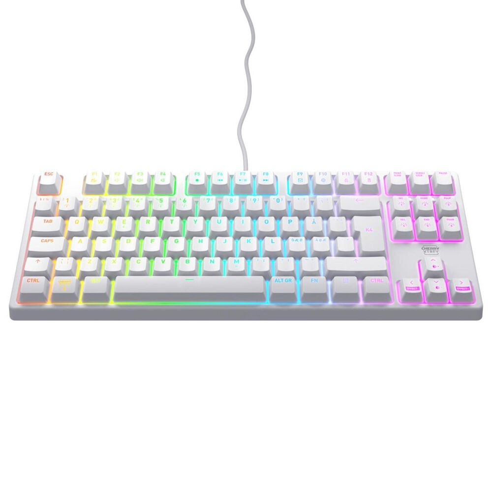 Cherry K4V2 TKL Gaming Keyboard in White, , large