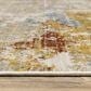 Oriental Weavers Bauer Faded Abstract 2"3" x 7"6" Beige Runner, , large