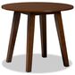 Baxton Studio Ela Dining Table in Walnut Brown - Table Only, , large