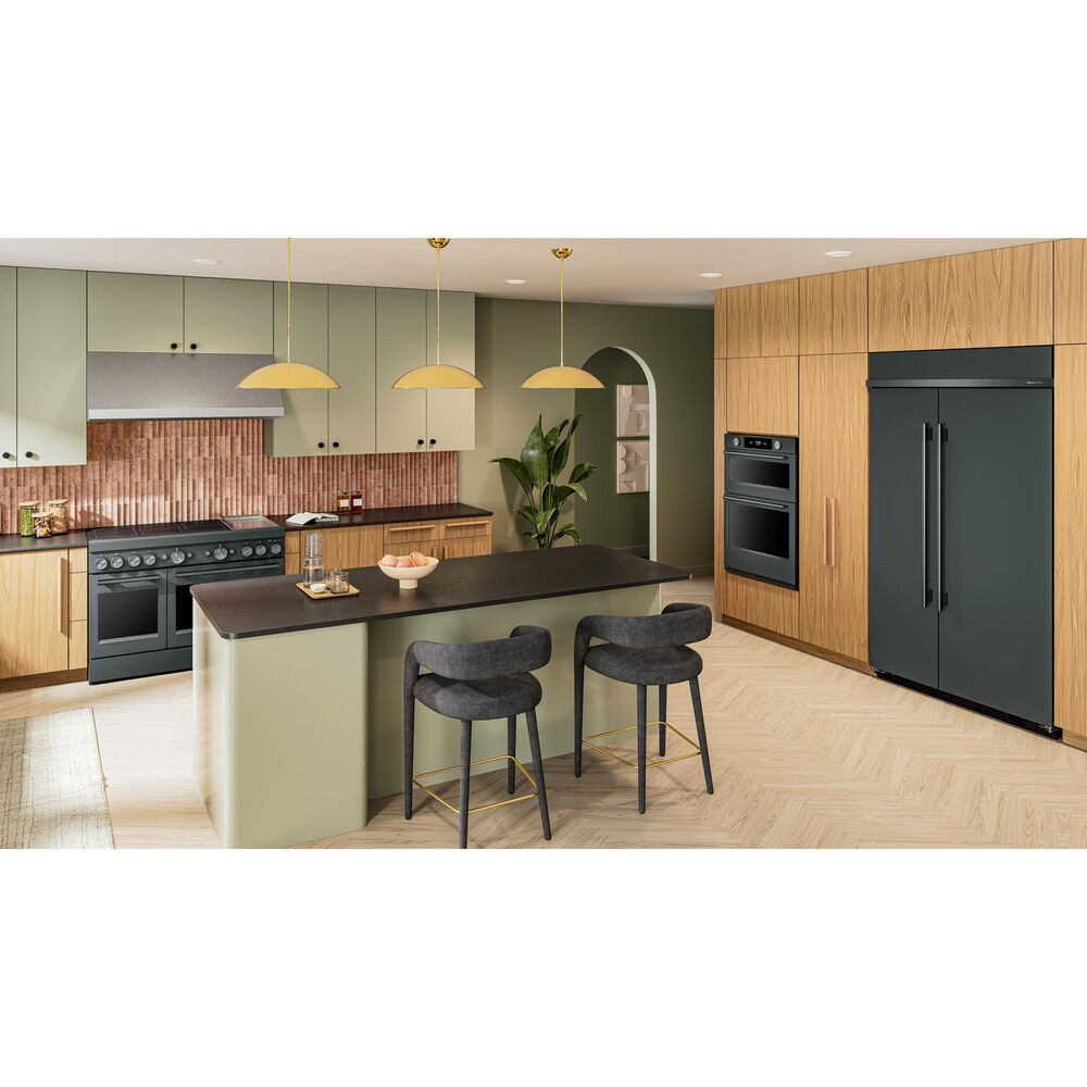 KitchenAid 6.3 Cu. Ft. Freestanding Commercial-Style Induction Range with Griddle in Juniper, , large