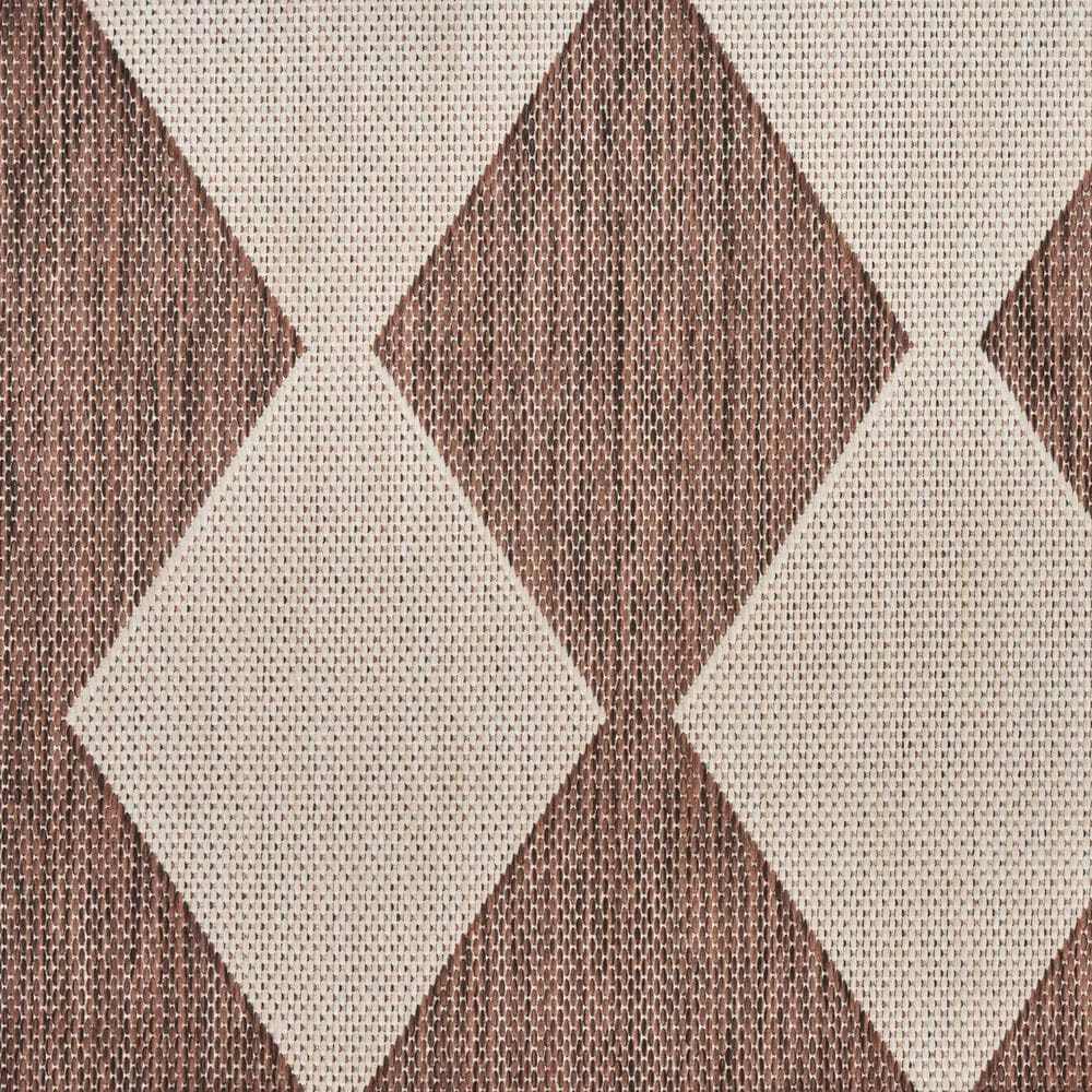 Nourison Positano Geometric Natural 7&#39; x 10&#39; Indoor/Outdoor Area Rug, , large