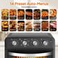 HOMLUX 27.5 Qt Air Fryer Oven in Black, , large