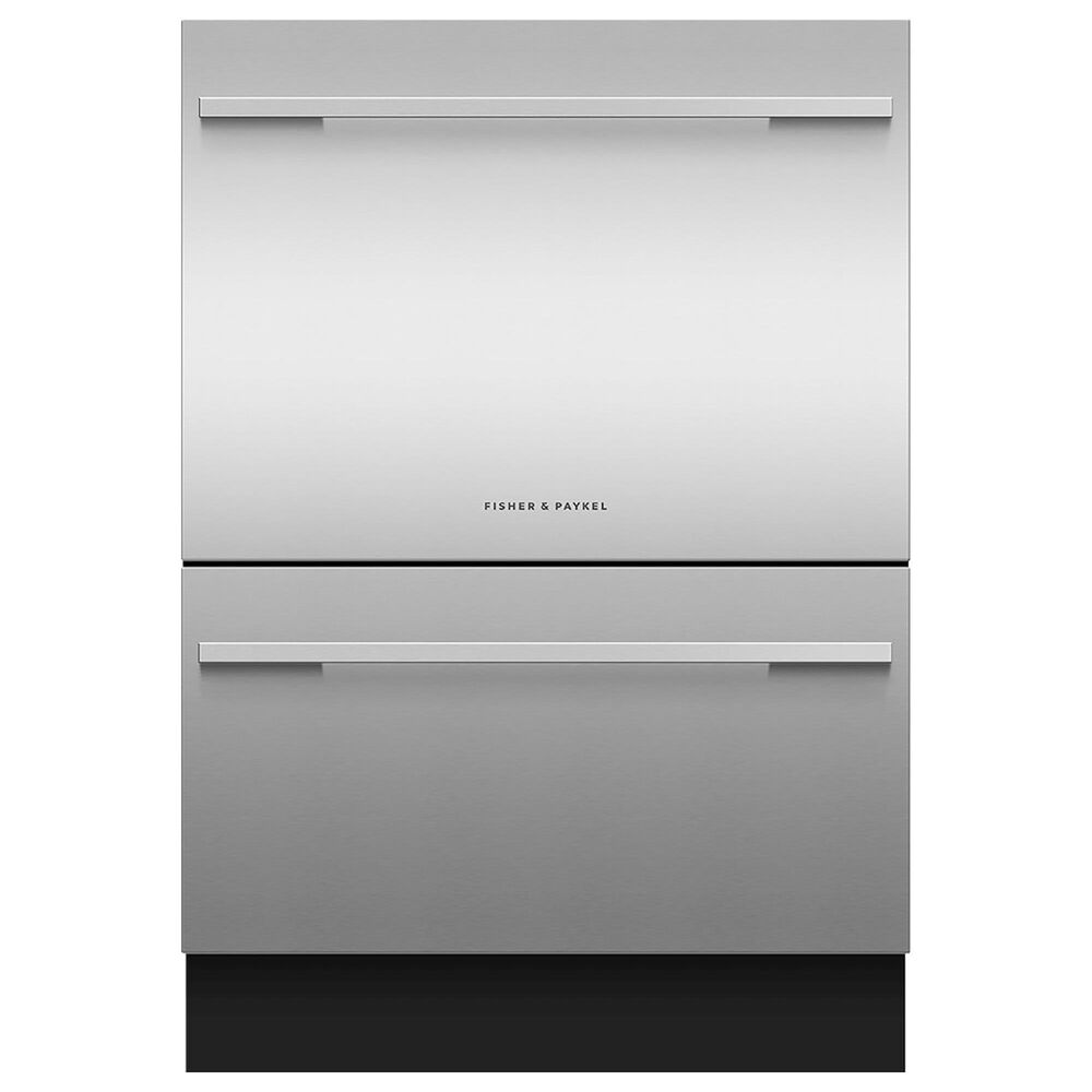 Fisher & Paykel Door Panel for 24" Integrated Double Dishwasher in Stainless Steel, , large