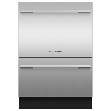 Fisher & Paykel Door Panel for 24" Integrated Double Dishwasher in Stainless Steel, , large