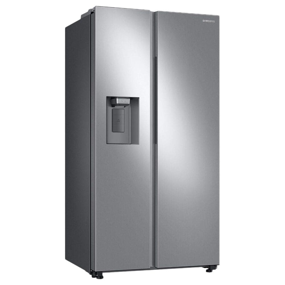 Samsung 22 Cu. Ft. Counter Depth Side by Side Refrigerator in Stainless Steel, , large