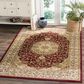 Safavieh Lyndhurst LNH222 8" x 11" Red and Ivory Area Rug, , large