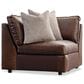 Bernhardt Nest 5-Piece Stationary Right Facing Sectional in Brown, , large