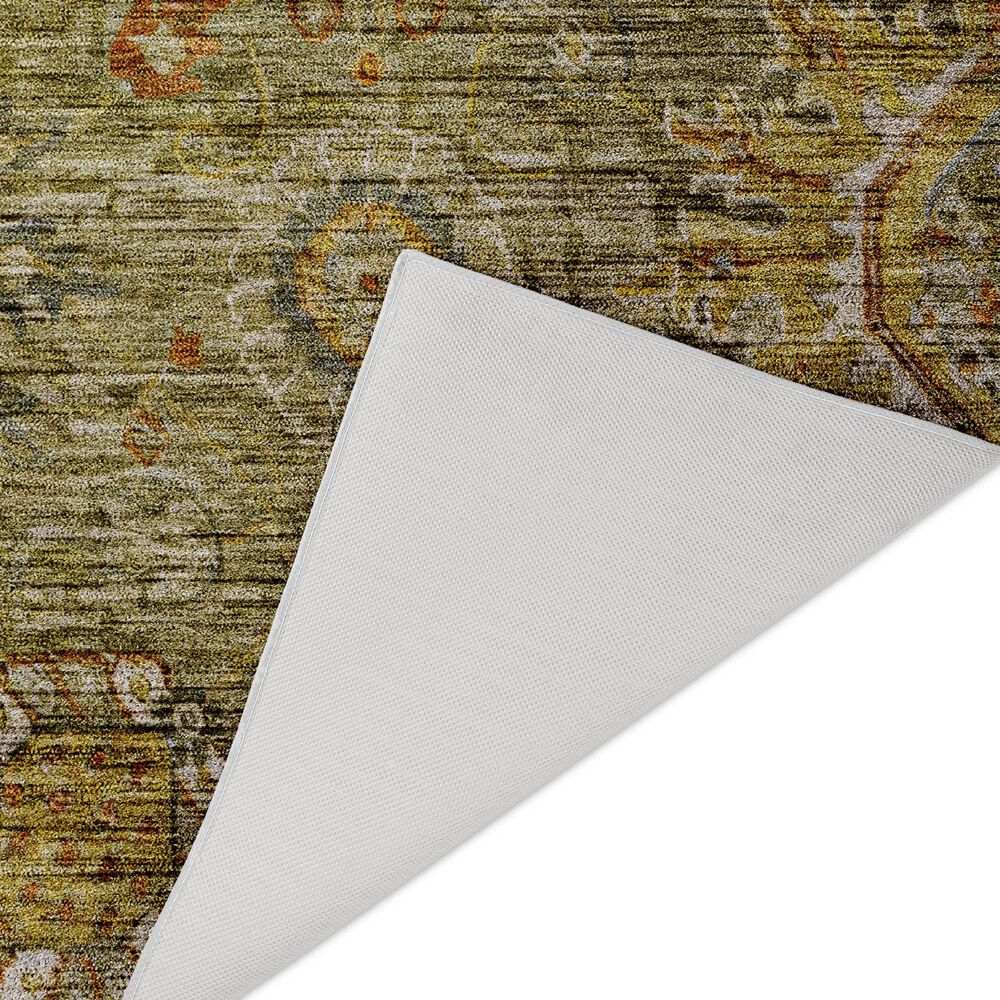 Dalyn Rug Company Silk Road Sage, Aloe, Fern, Copper and Ivory 5&#39; x 7&#39;6&quot; Area Rug, , large