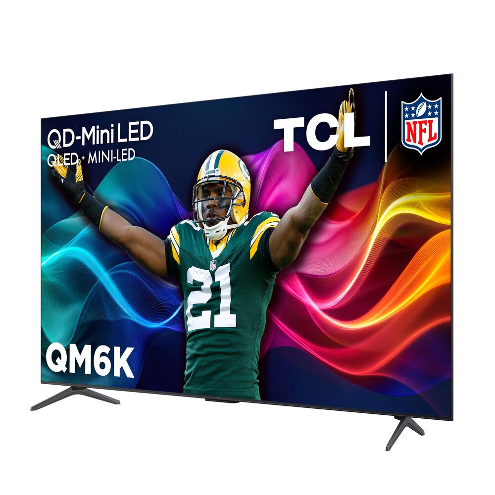TCL 65" Class QM6K Series QD-Mini LED QLED 4K UHD with Google TV in Black - Smart TV, , large