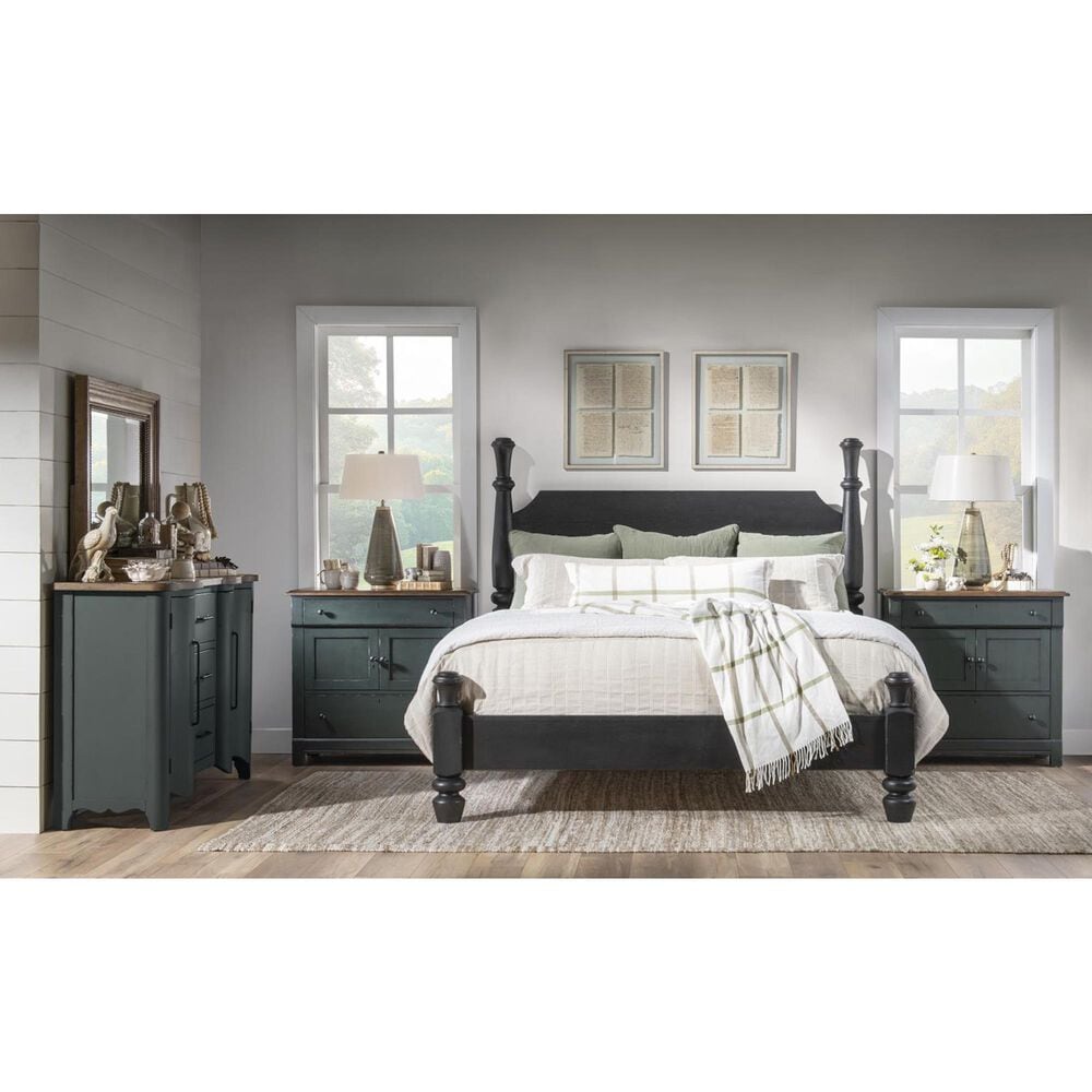 Legacy Classic Vintage Market Dresser Mirror in Barnwood Oak, , large