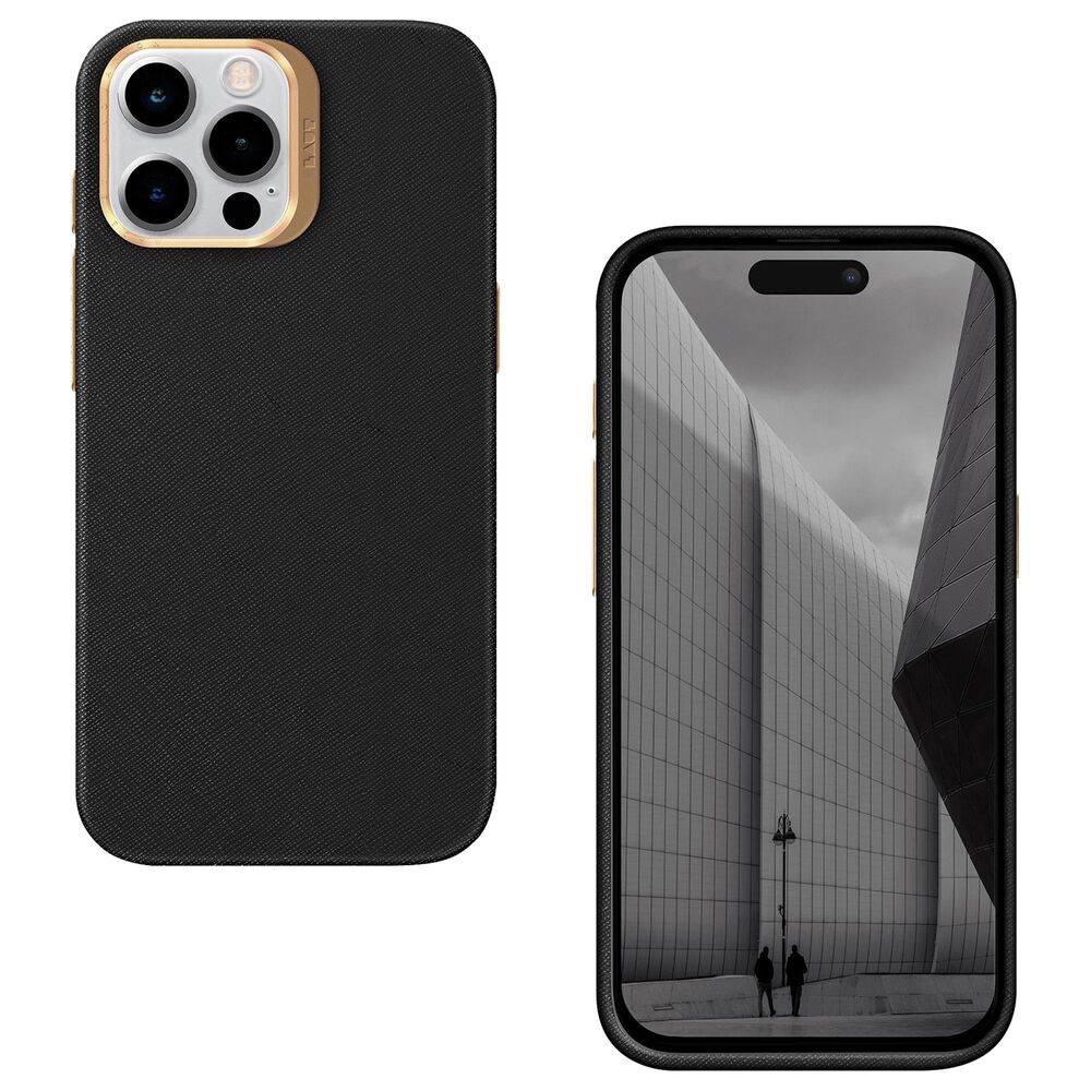 LAUT Prestige case for Apple iPhone 15 Pro Max in Black, , large